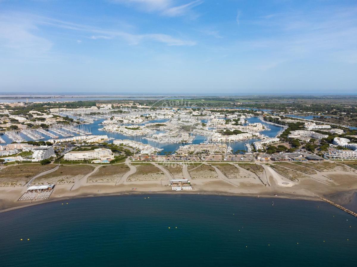 As22777- Studio Cabine Dans Une Residence De Standing Direct Sur Plage Sud ル・グロー・デュ・ロワ エクステリア 写真